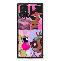 Thumbnail for Samsung Galaxy A71 5G Bubble Girls Θήκη Αγίου Βαλεντίνου από τη Smartfits με σχέδιο στο πίσω μέρος και μαύρο περίβλημα | Smartphone case with colorful back and black bezels by Smartfits