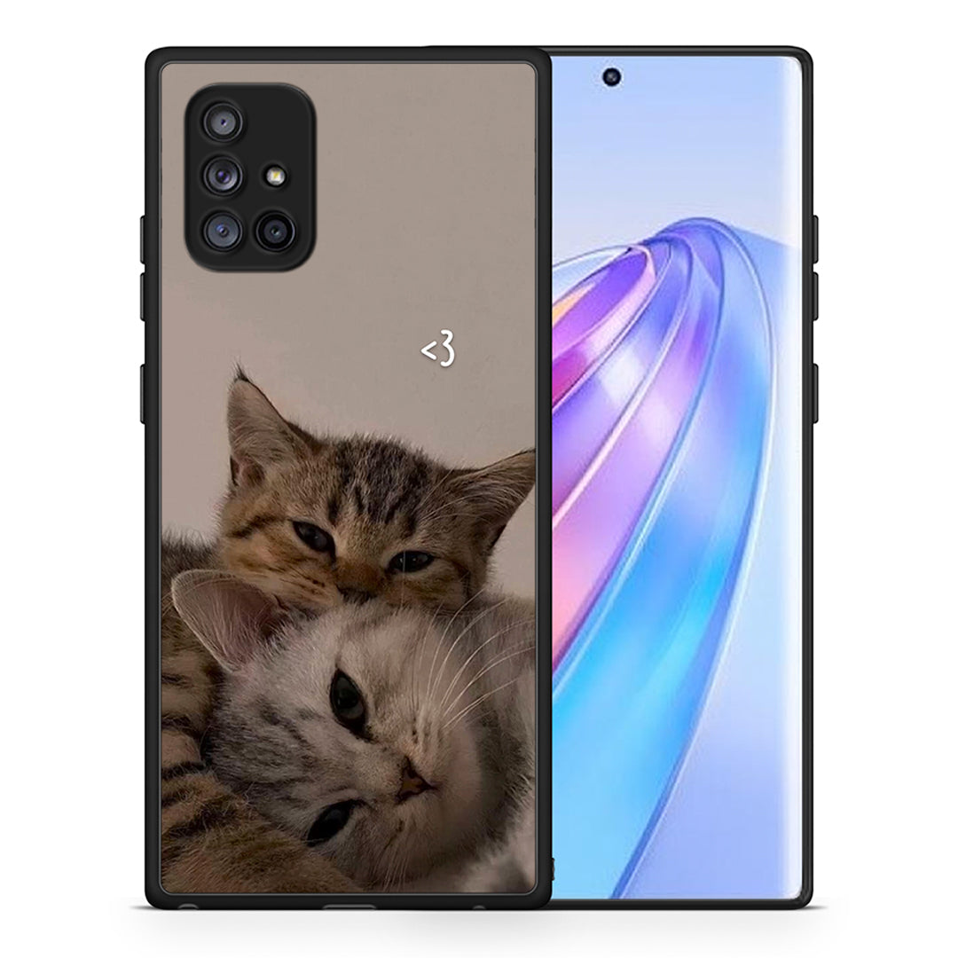 Cats In Love - Samsung Galaxy A71 5G θήκη