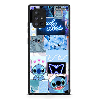 Thumbnail for Samsung Galaxy A71 5G Collage Good Vibes Θήκη Αγίου Βαλεντίνου από τη Smartfits με σχέδιο στο πίσω μέρος και μαύρο περίβλημα | Smartphone case with colorful back and black bezels by Smartfits