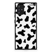 Thumbnail for Samsung Galaxy A71 5G Cow Print θήκη από τη Smartfits με σχέδιο στο πίσω μέρος και μαύρο περίβλημα | Smartphone case with colorful back and black bezels by Smartfits