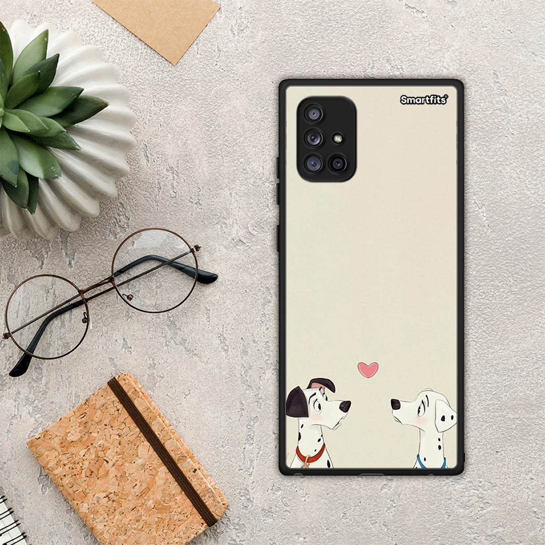 Dalmatians Love - Samsung Galaxy A71 5G θήκη