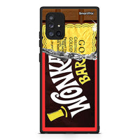 Thumbnail for Samsung Galaxy A71 5G Golden Ticket θήκη από τη Smartfits με σχέδιο στο πίσω μέρος και μαύρο περίβλημα | Smartphone case with colorful back and black bezels by Smartfits