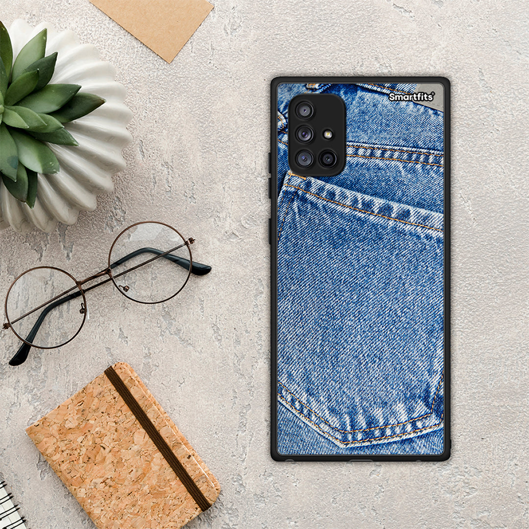 Jeans Pocket - Samsung Galaxy A71 5G θήκη