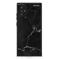 Thumbnail for Samsung Galaxy A71 5G Marble Black θήκη από τη Smartfits με σχέδιο στο πίσω μέρος και μαύρο περίβλημα | Smartphone case with colorful back and black bezels by Smartfits