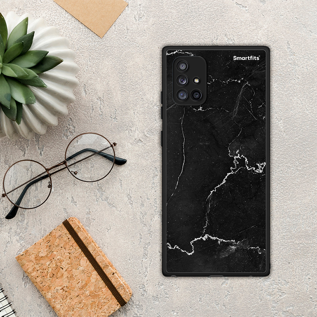 Marble Black - Samsung Galaxy A71 5G θήκη