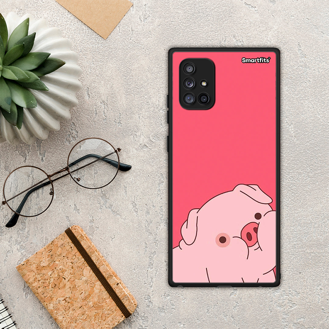Pig Love 1 - Samsung Galaxy A71 5G θήκη