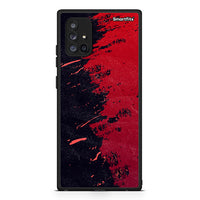 Thumbnail for Samsung Galaxy A71 5G Red Paint Θήκη Αγίου Βαλεντίνου από τη Smartfits με σχέδιο στο πίσω μέρος και μαύρο περίβλημα | Smartphone case with colorful back and black bezels by Smartfits