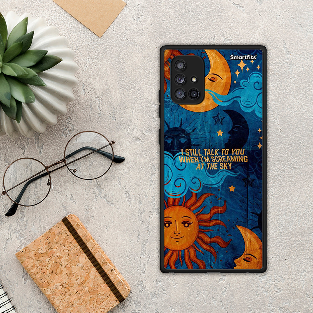 Screaming Sky - Samsung Galaxy A71 5G θήκη