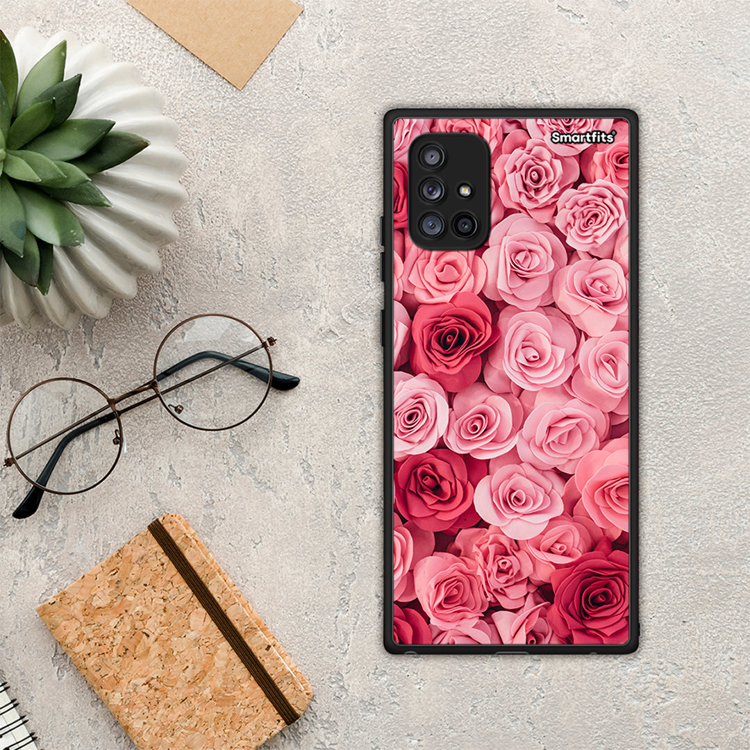 Valentine RoseGarden - Samsung Galaxy A71 5G θήκη