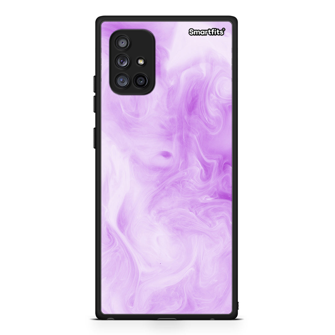 99 - Samsung Galaxy A71 5G Watercolor Lavender case, cover, bumper