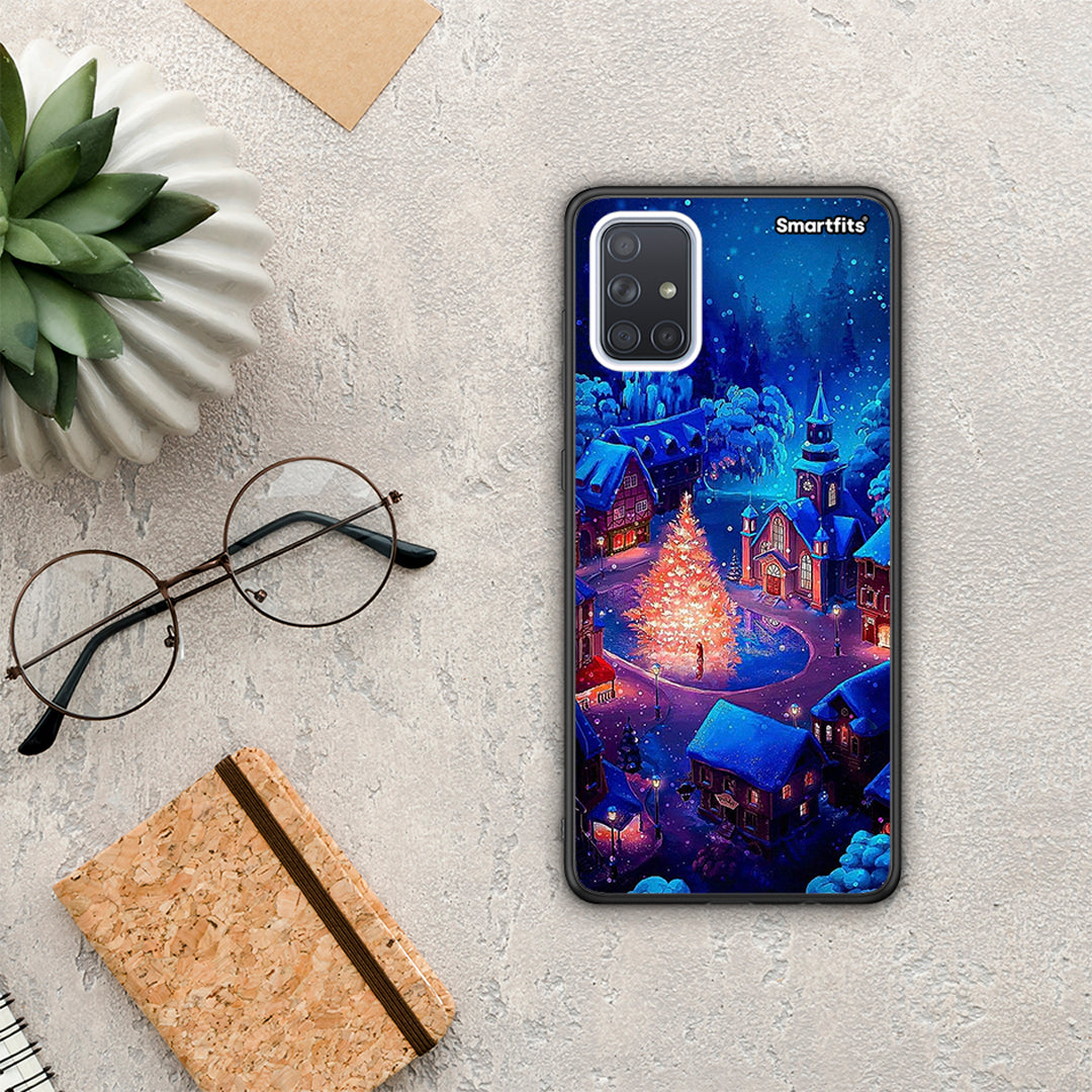 Xmas Village - Samsung Galaxy A71 θήκη