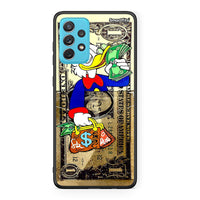 Thumbnail for Samsung A72 Duck Money Θήκη από τη Smartfits με σχέδιο στο πίσω μέρος και μαύρο περίβλημα | Smartphone case with colorful back and black bezels by Smartfits
