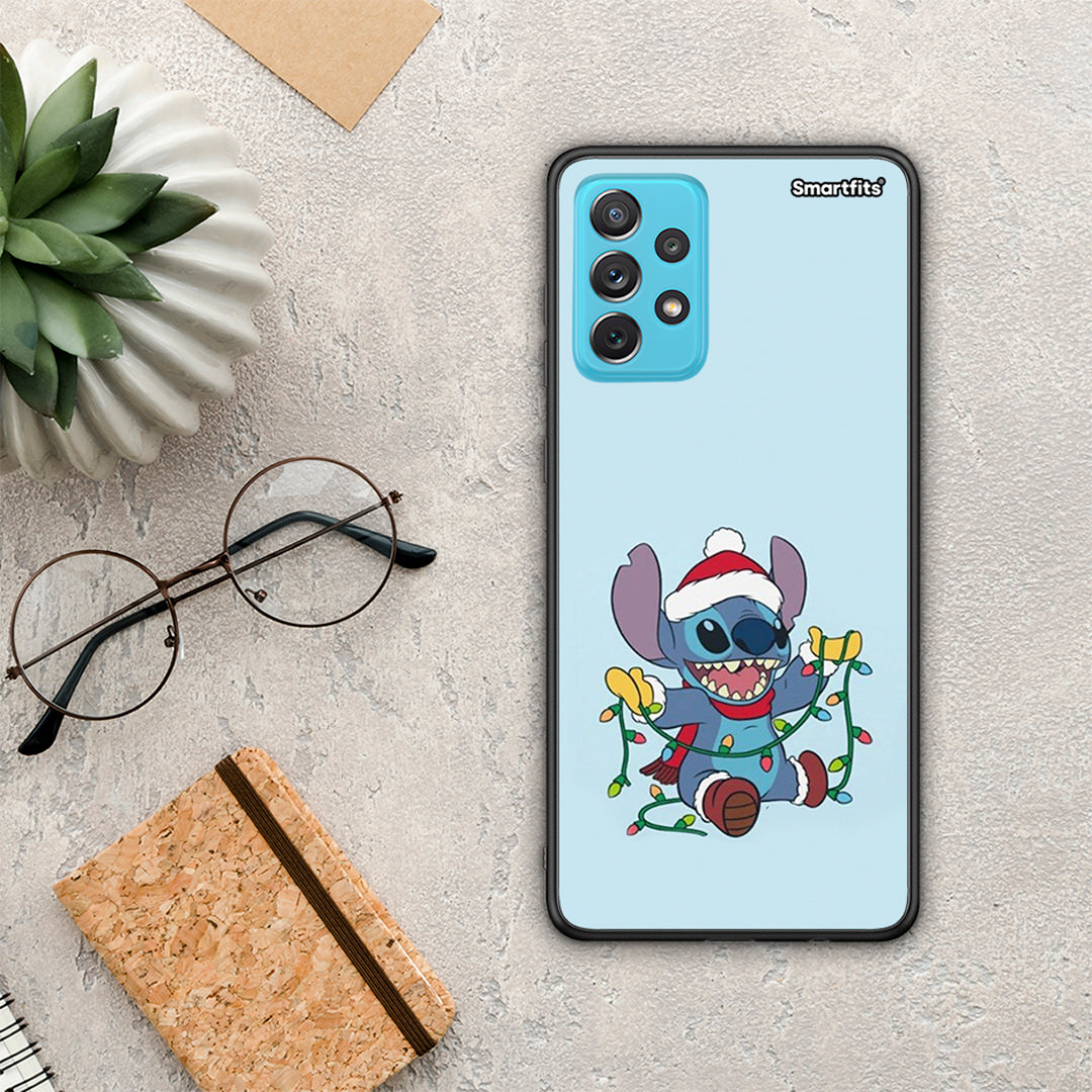 Santa Stich - Samsung Galaxy A72 θήκη