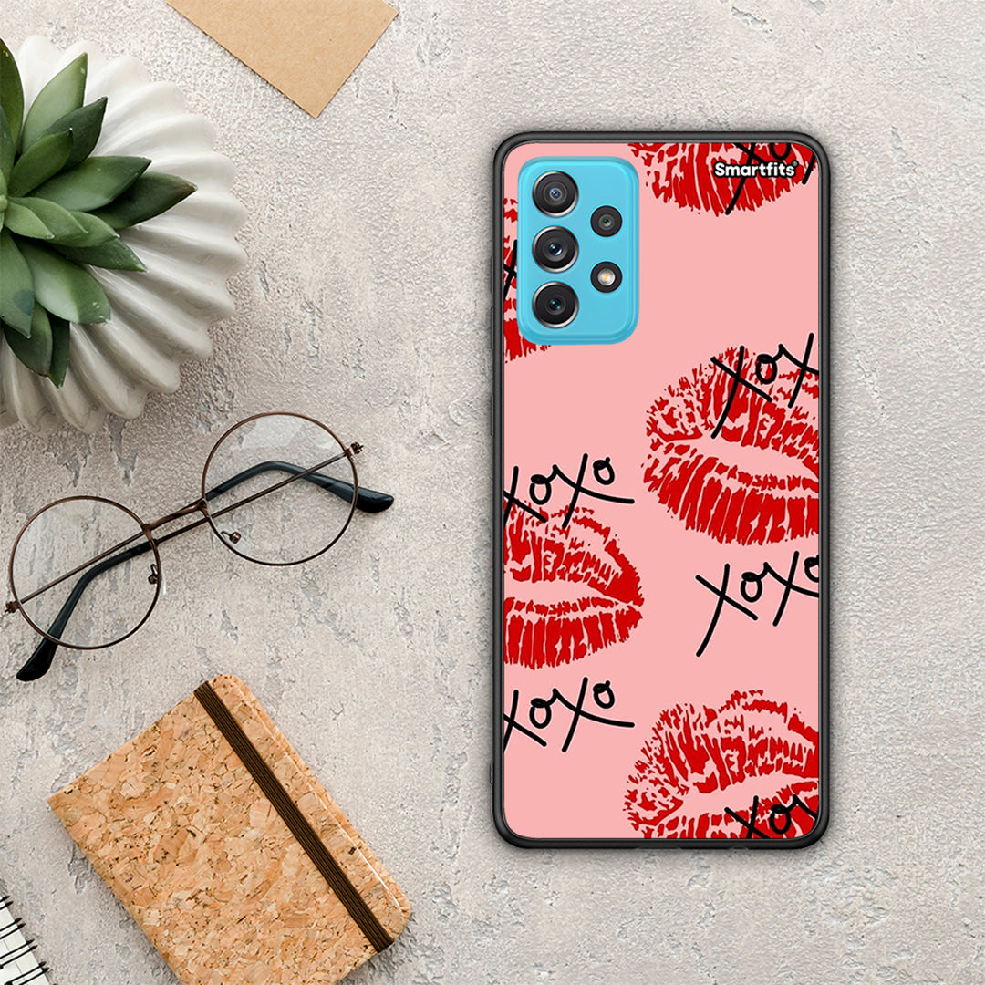 XOXO Lips - Samsung Galaxy A72 θήκη
