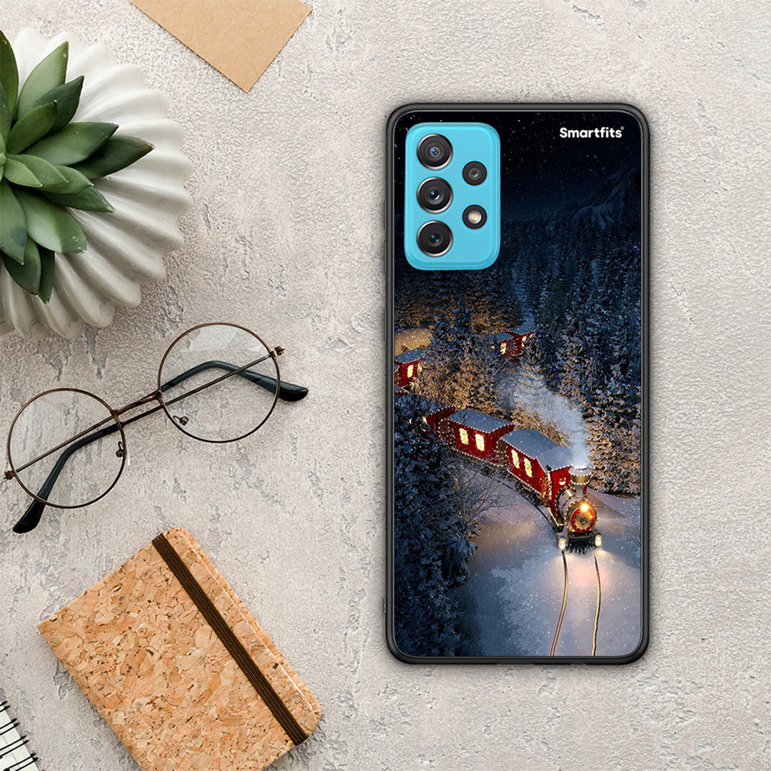 Xmas Train - Samsung Galaxy A72 θήκη