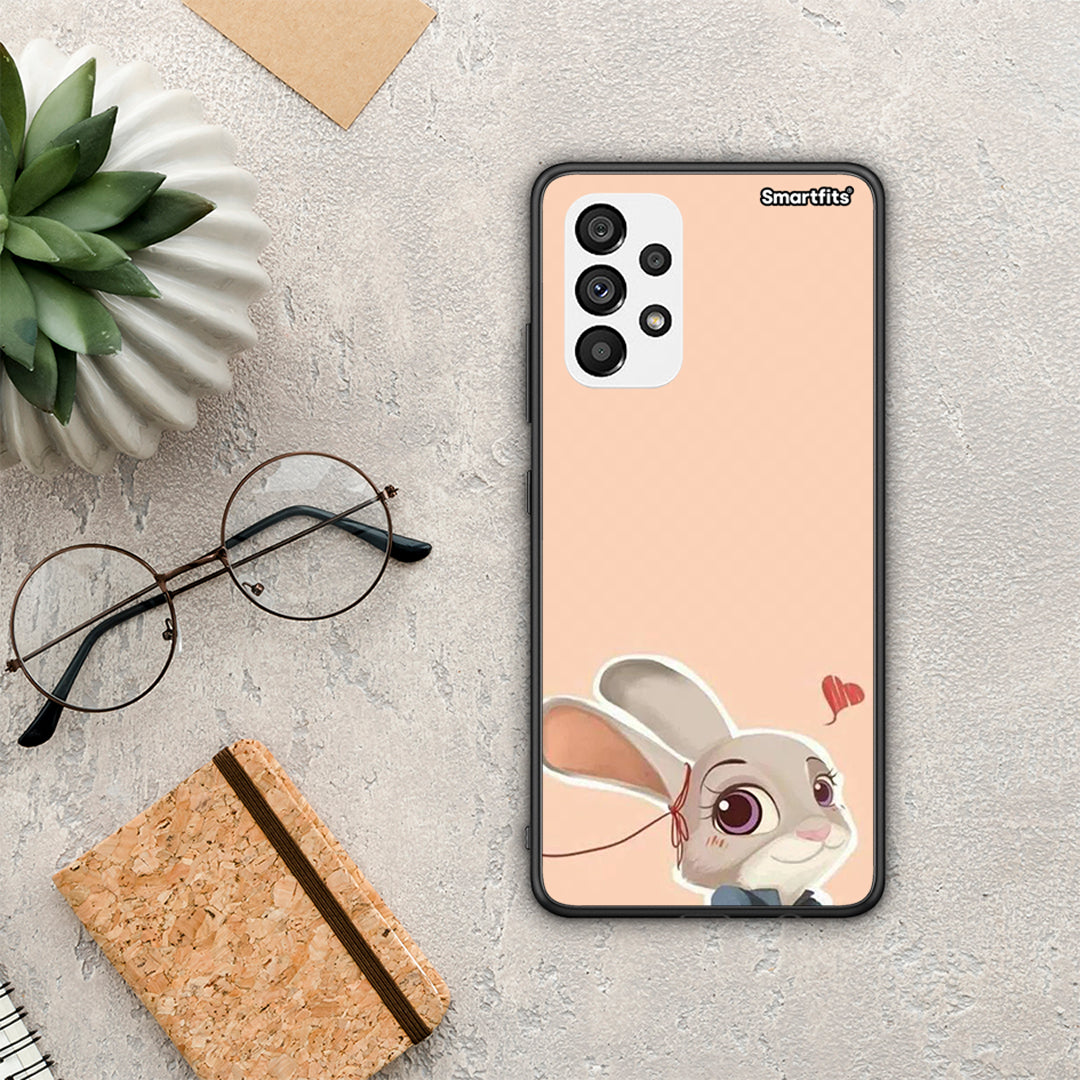 Nick Wilde And Judy Hopps Love 2 - Samsung Galaxy A73 5G θήκη