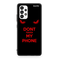 Thumbnail for Samsung A73 5G Touch My Phone Θήκη από τη Smartfits με σχέδιο στο πίσω μέρος και μαύρο περίβλημα | Smartphone case with colorful back and black bezels by Smartfits