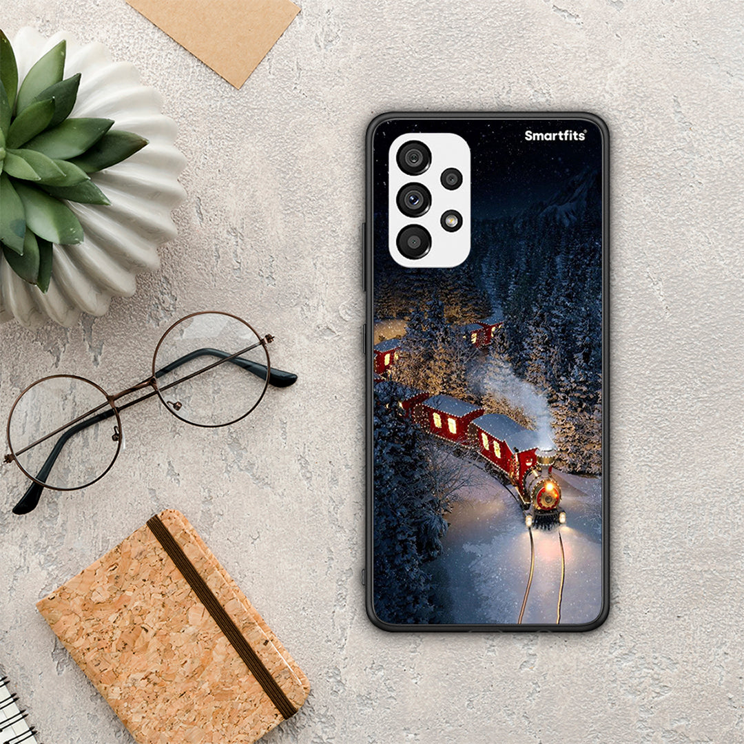 Xmas Train - Samsung Galaxy A73 5G θήκη