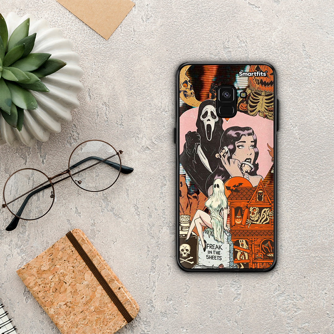 Halloween Collage - Samsung Galaxy A8 θήκη