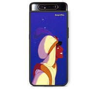Thumbnail for Samsung A80 Alladin And Jasmine Love 1 θήκη από τη Smartfits με σχέδιο στο πίσω μέρος και μαύρο περίβλημα | Smartphone case with colorful back and black bezels by Smartfits