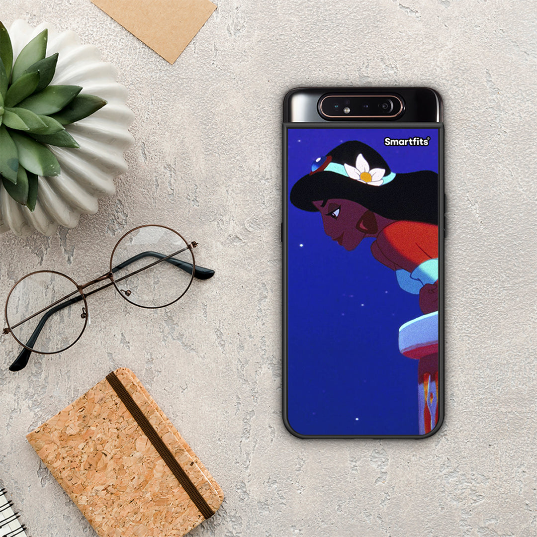 Alladin And Jasmine Love 2 - Samsung Galaxy A80 θήκη