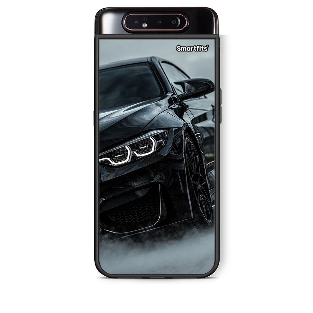 Samsung A80 Black BMW θήκη από τη Smartfits με σχέδιο στο πίσω μέρος και μαύρο περίβλημα | Smartphone case with colorful back and black bezels by Smartfits