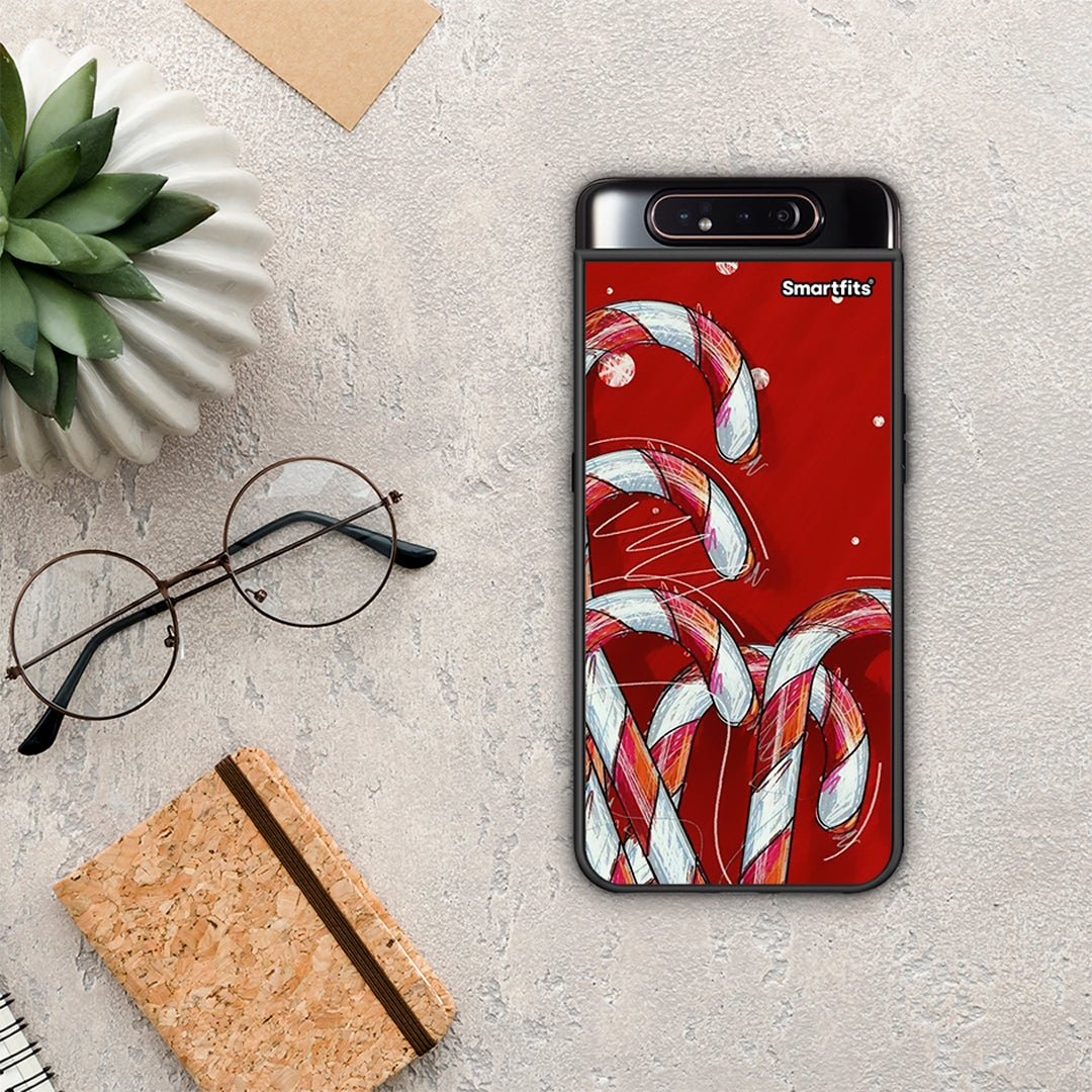 Candy Cane - Samsung Galaxy A80 θήκη