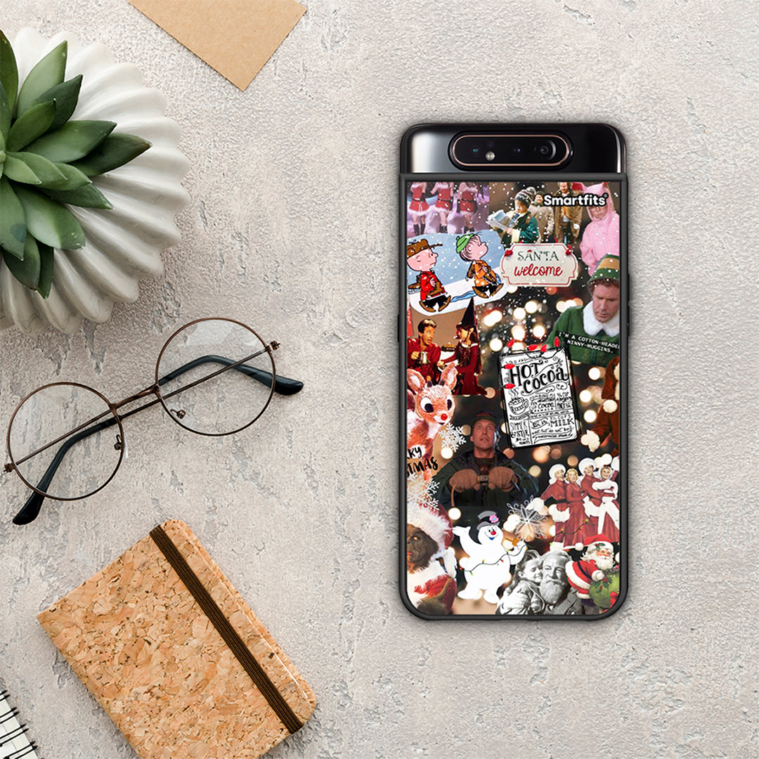 Xmas Movies - Samsung Galaxy A80 θήκη