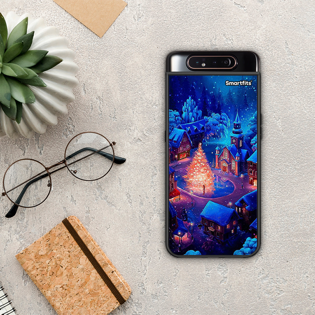 Xmas Village - Samsung Galaxy A80 θήκη