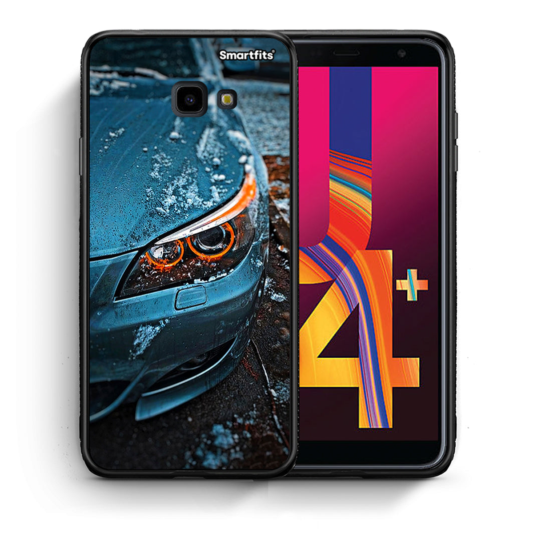 Θήκη Samsung J4 Plus Bmw E60 από τη Smartfits με σχέδιο στο πίσω μέρος και μαύρο περίβλημα | Samsung J4 Plus Bmw E60 case with colorful back and black bezels