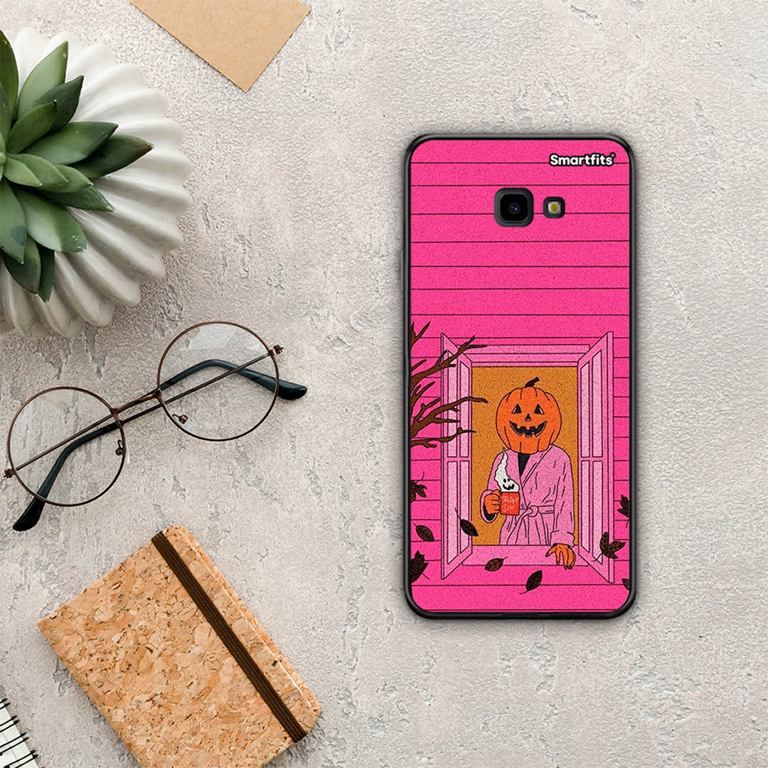 Halloween Pumpkin Lady - Samsung Galaxy J4+ θήκη