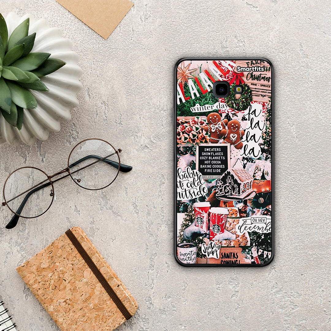 Xmas Habbits - Samsung Galaxy J4+ θήκη