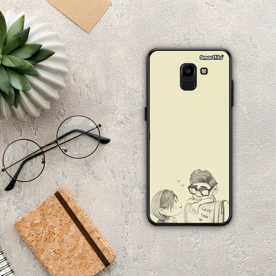 Carl And Ellie - Samsung Galaxy J6 θήκη