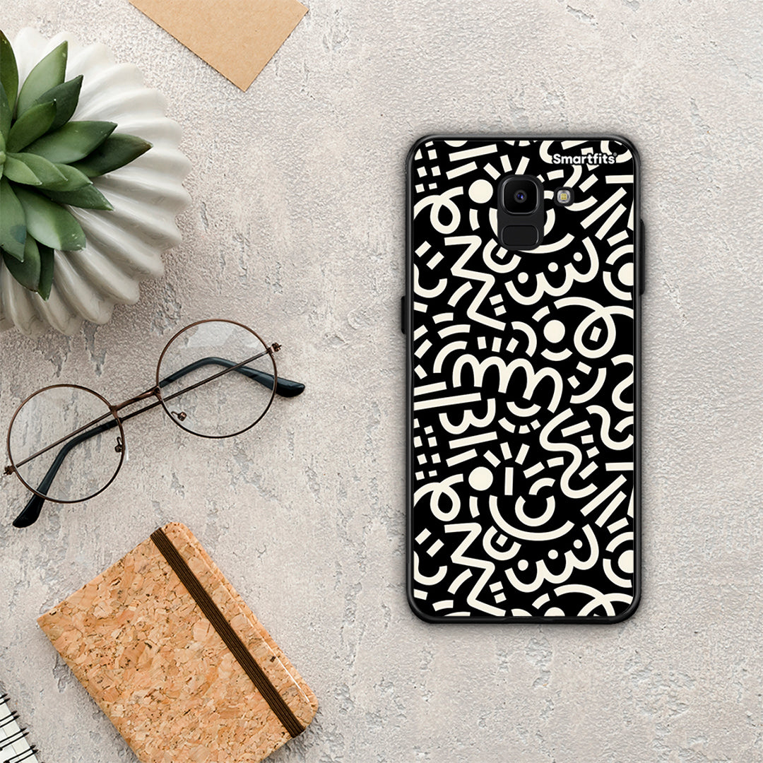 Doodle Art - Samsung Galaxy J6 θήκη