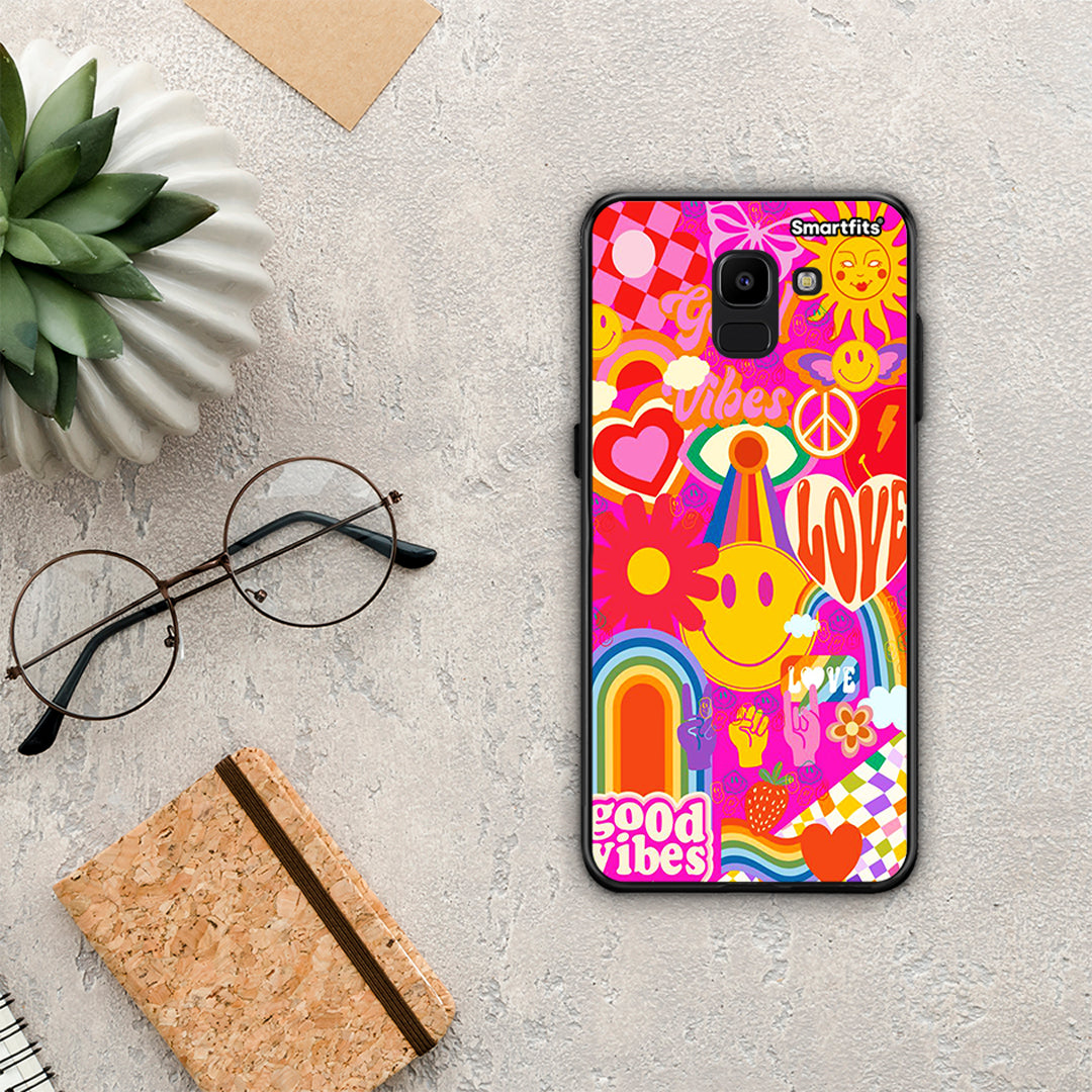 Hippie Love - Samsung Galaxy J6 θήκη