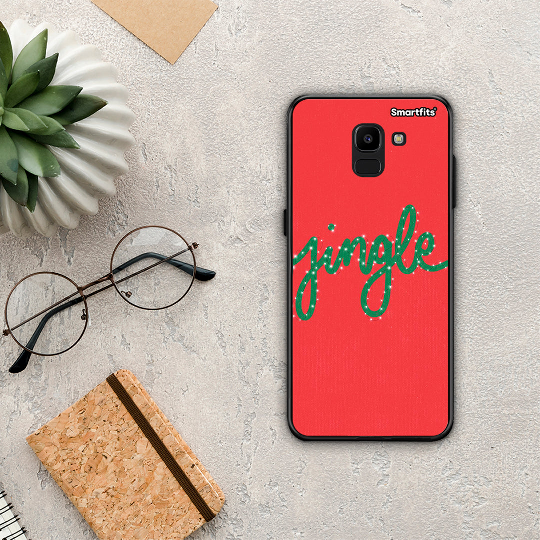 Jingle Xmas - Samsung Galaxy J6 θήκη