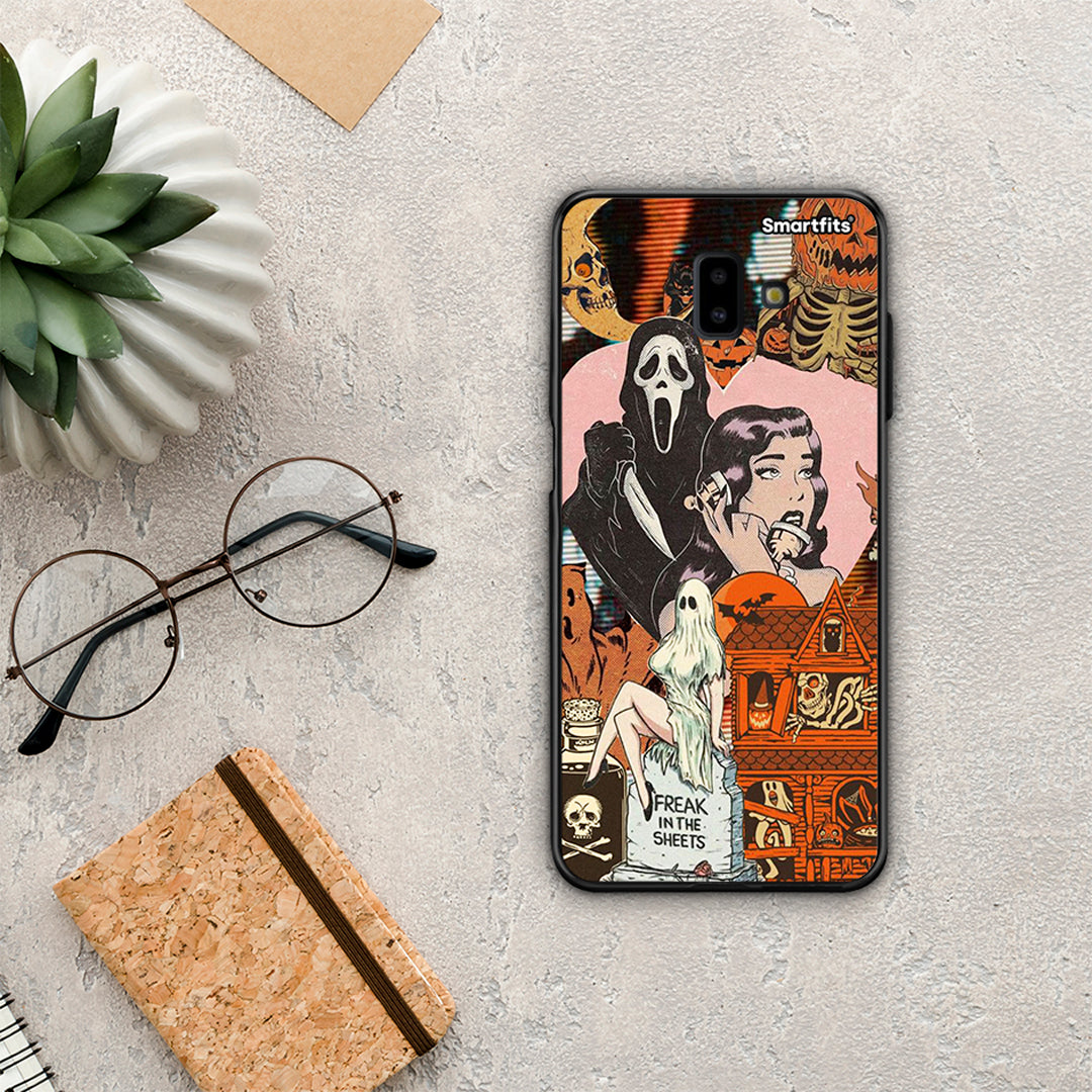 Halloween Collage - Samsung Galaxy J6+ θήκη