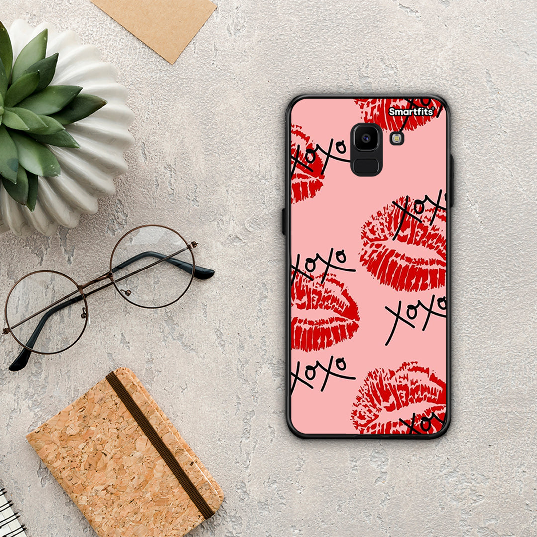 XOXO Lips - Samsung Galaxy J6 θήκη