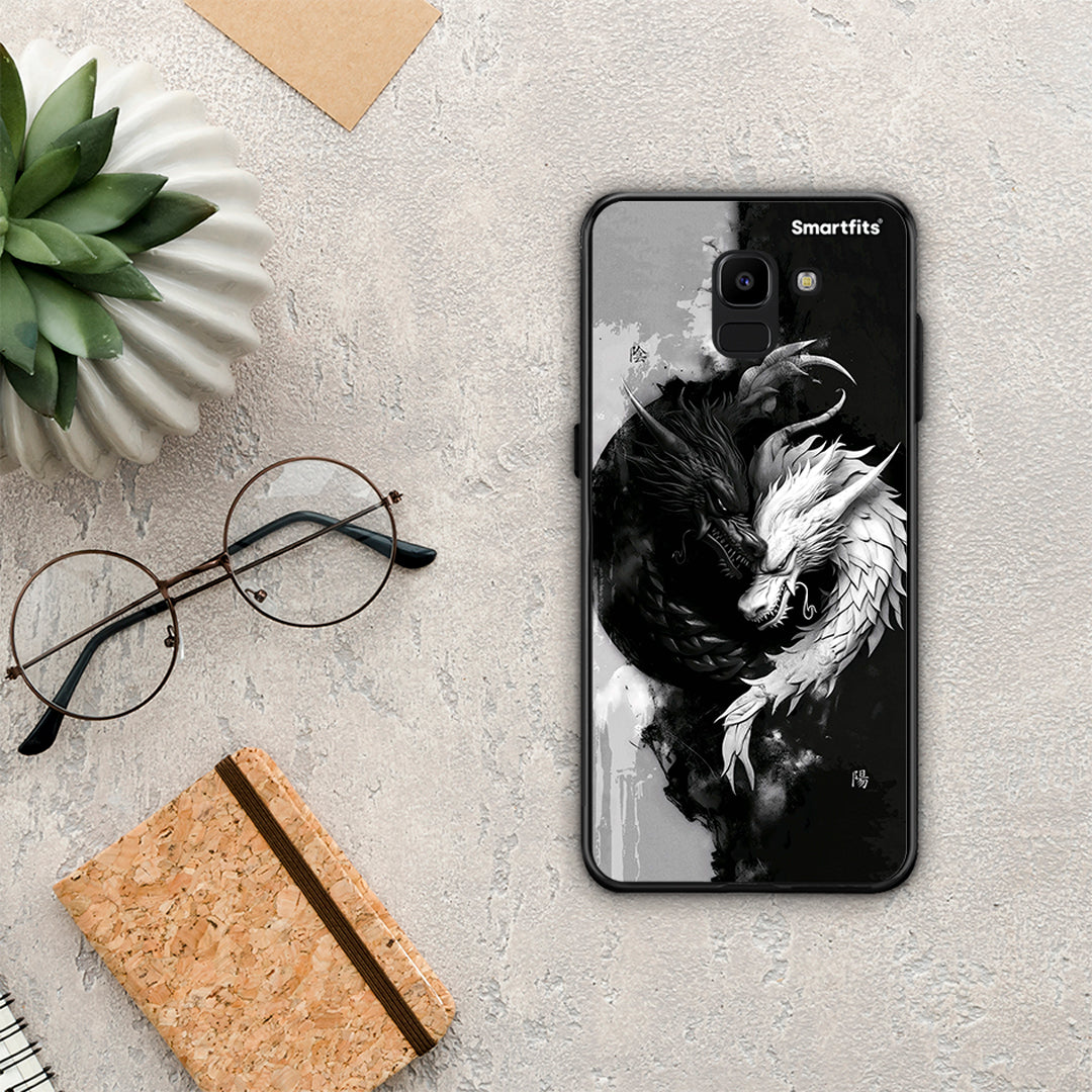 Yin Yang - Samsung Galaxy J6 θήκη