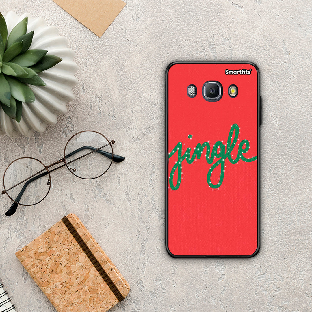 Jingle Xmas - Samsung Galaxy J7 2016 θήκη