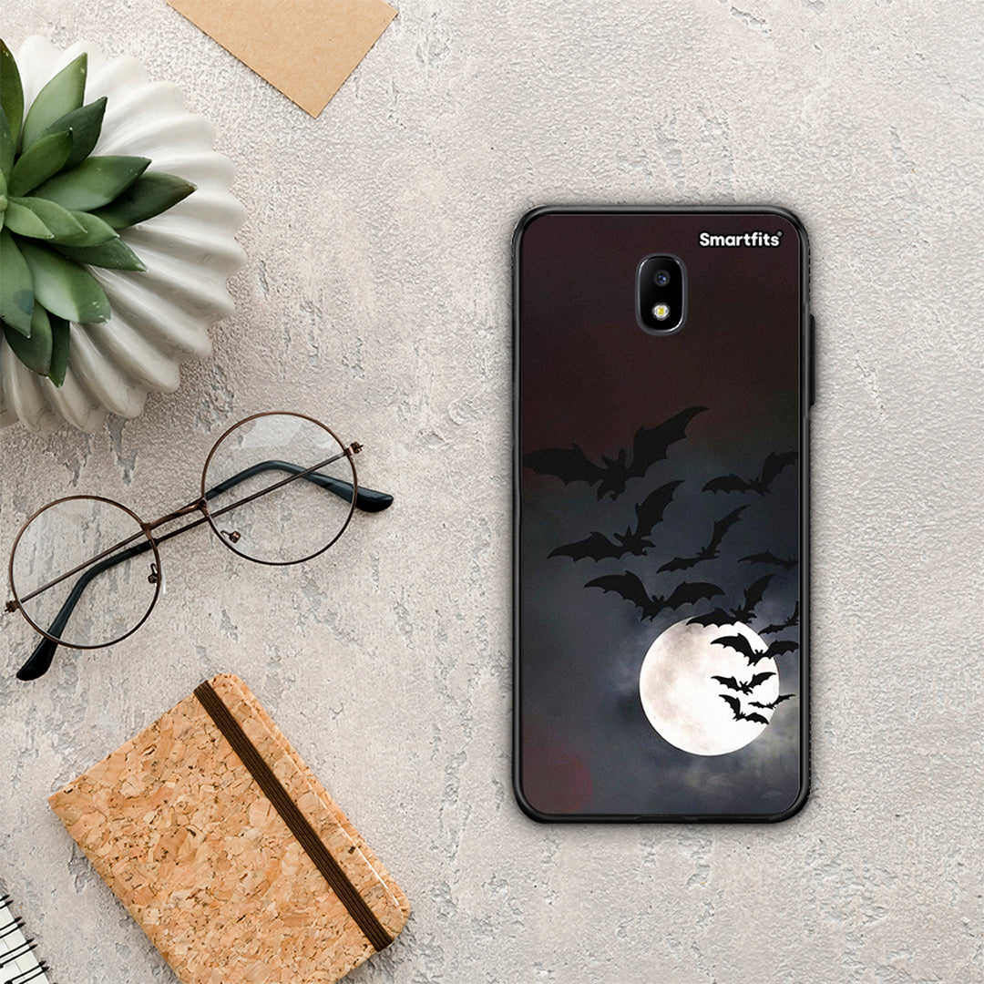 Halloween Bat Night - Samsung Galaxy J5 2017 θήκη