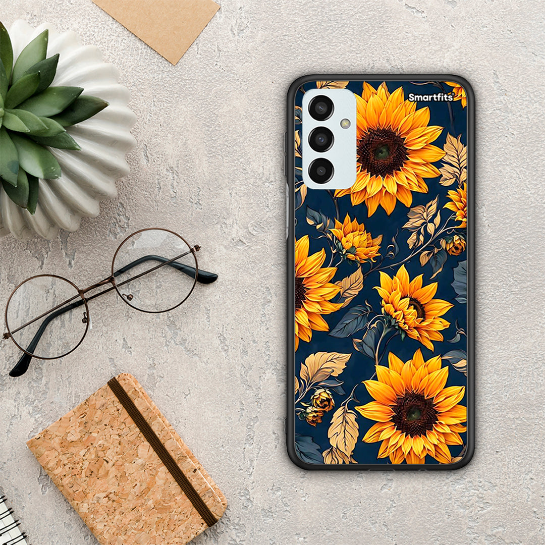 Autumn Sunflowers - Samsung Galaxy M13 θήκη