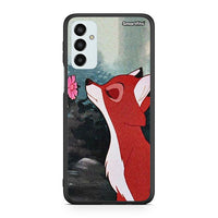 Thumbnail for Samsung M13 Tod And Vixey Love 2 θήκη από τη Smartfits με σχέδιο στο πίσω μέρος και μαύρο περίβλημα | Smartphone case with colorful back and black bezels by Smartfits