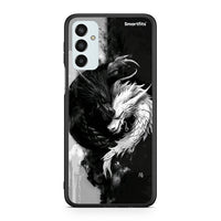 Thumbnail for Samsung M13 Yin Yang θήκη από τη Smartfits με σχέδιο στο πίσω μέρος και μαύρο περίβλημα | Smartphone case with colorful back and black bezels by Smartfits
