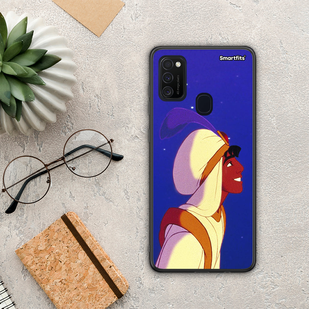 Alladin And Jasmine Love 1 - Samsung Galaxy M21 / M30s θήκη