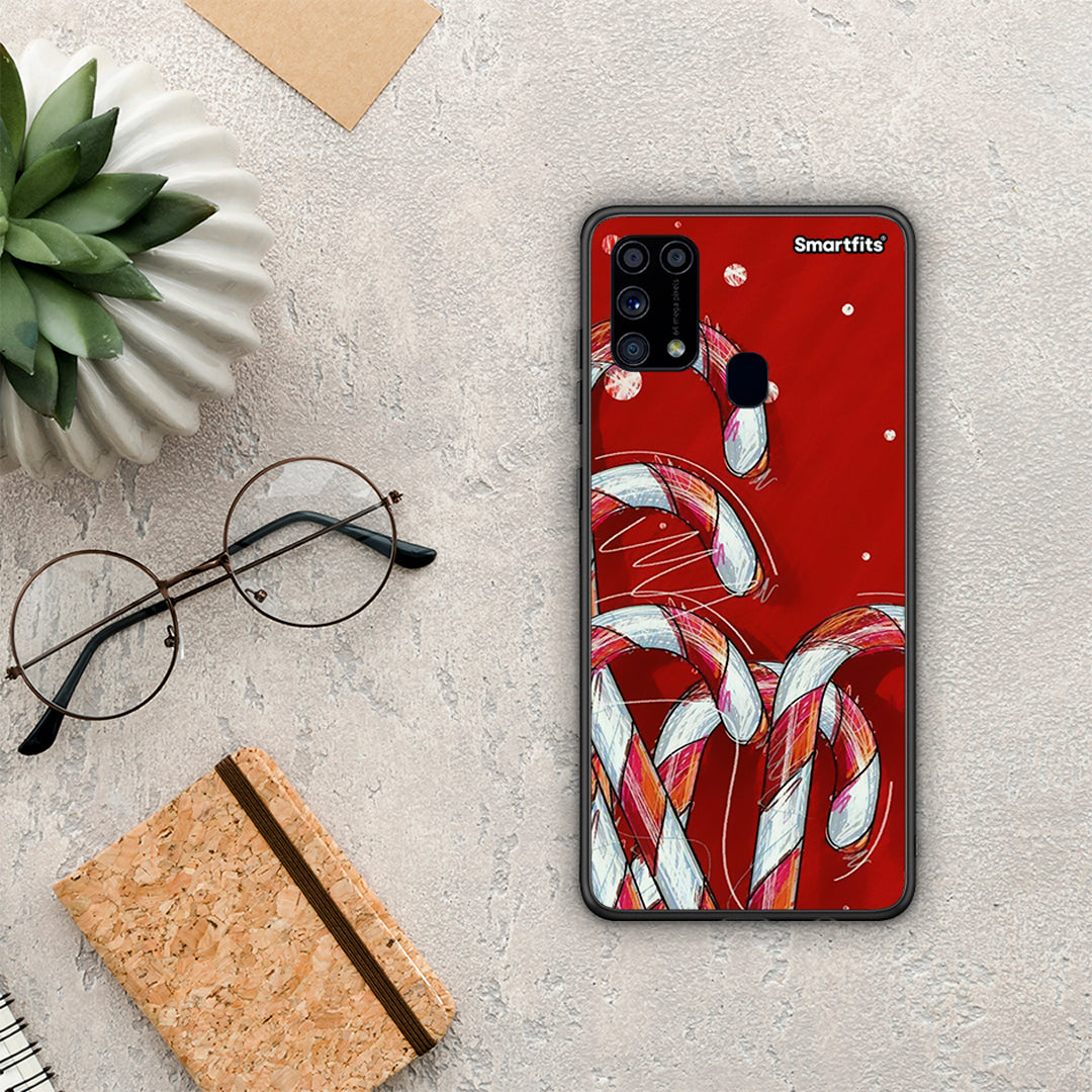 Candy Cane - Samsung Galaxy M31 θήκη