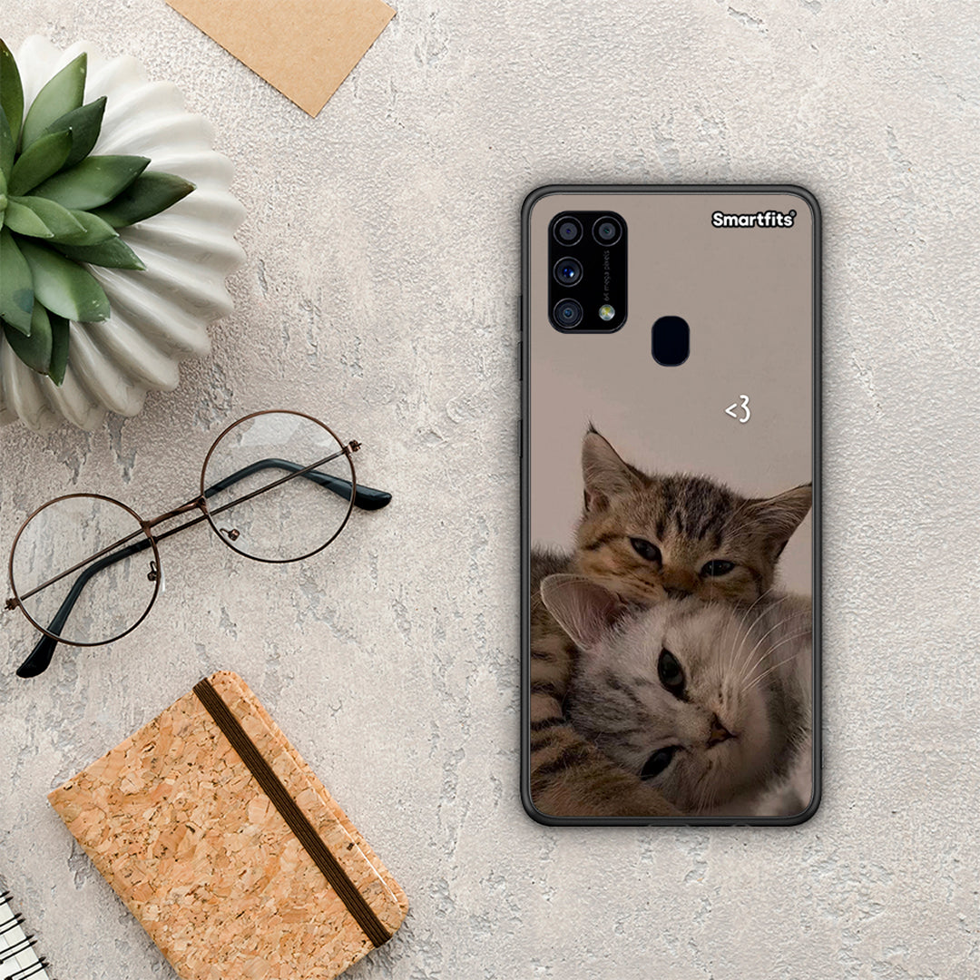 Cats In Love - Samsung Galaxy M31 θήκη