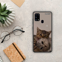 Thumbnail for Cats In Love - Samsung Galaxy M31 θήκη