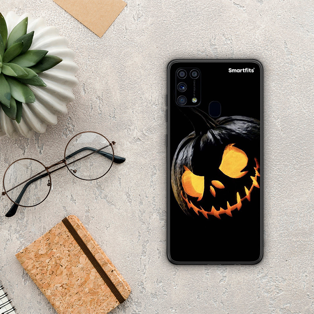 Halloween Scary Pumpkin - Samsung Galaxy M31 θήκη