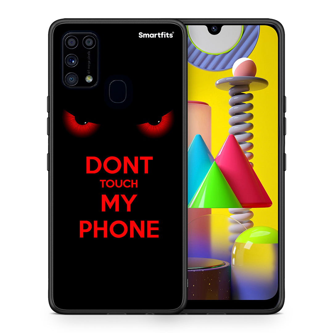 Θήκη Samsung M31 Touch My Phone από τη Smartfits με σχέδιο στο πίσω μέρος και μαύρο περίβλημα | Samsung M31 Touch My Phone case with colorful back and black bezels